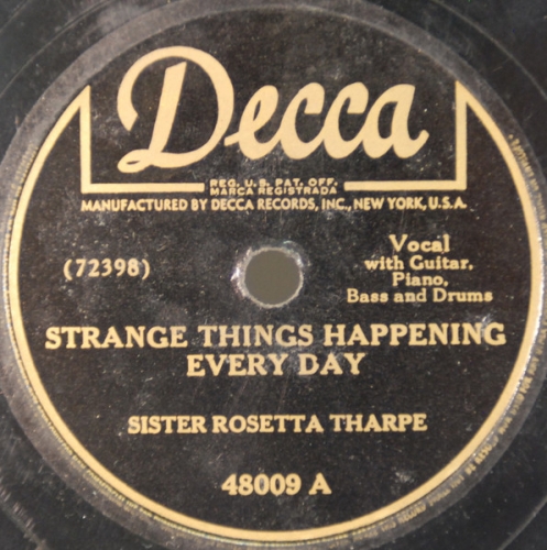 sister rosetta tharpe,joanie sommers,dee c lee,grace cummings,brittany howards,arkona,jesse daniel,eddy mitchell,dead level,boleskine house