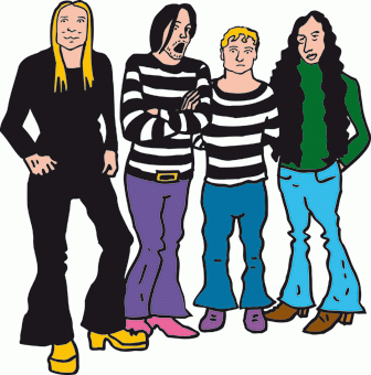 , elvis presley, dictators, ovations, datsuns, dean wareham, jade brodie, aortes, reptilian arms