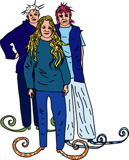 who, cowboys from outerspace, screamin' jay hawkins, m/x, dion lunadion, hecate's breath