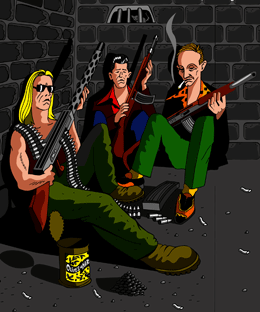 who, cowboys from outerspace, screamin' jay hawkins, m/x, dion lunadion, hecate's breath