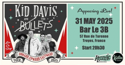 billy childish,raveonettes,wade flemons,lowland brothers,frankie and the witch fingers,kid davis and the bullets,ashen,mogra,gene vincent