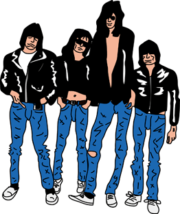 ramones,wild billy childish, clarence edwards, 4.5.6.7.8's, kelly finnigan, aephanemer,